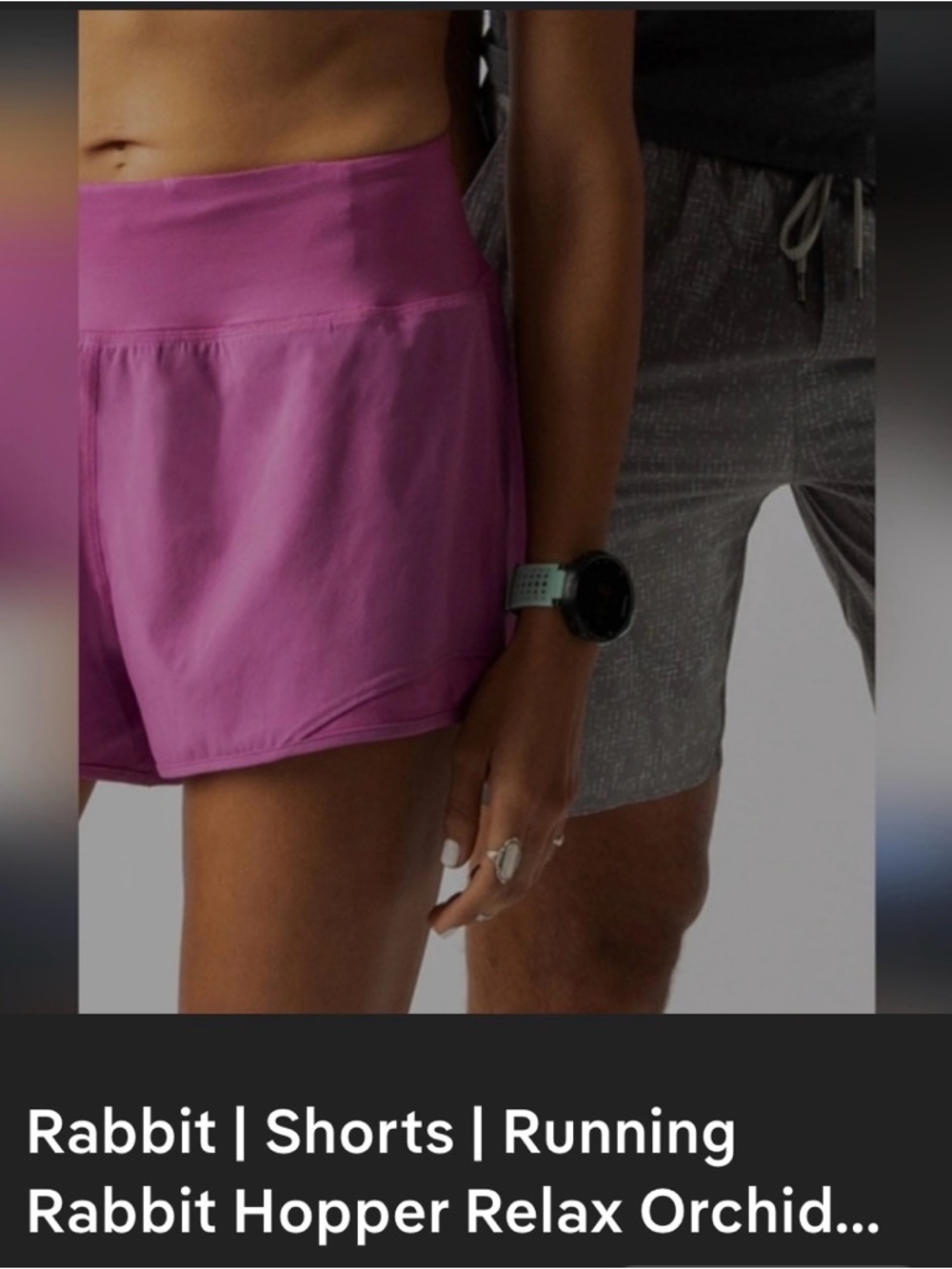 Women's Athletic Running Shorts in Orchid Pink - High-Waist Comfort